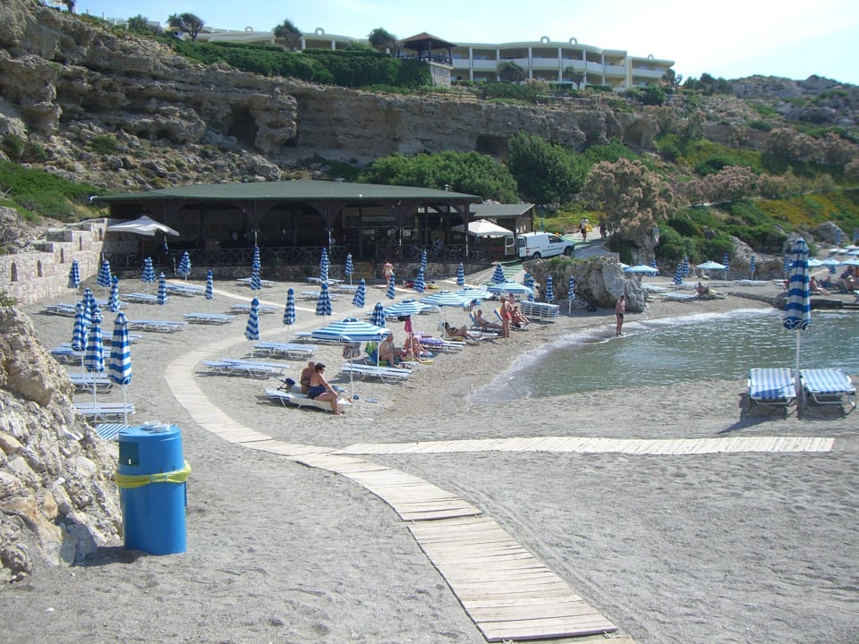 Roc-Bar am flachen Wasser Hotel Kalithea Horizon Royal