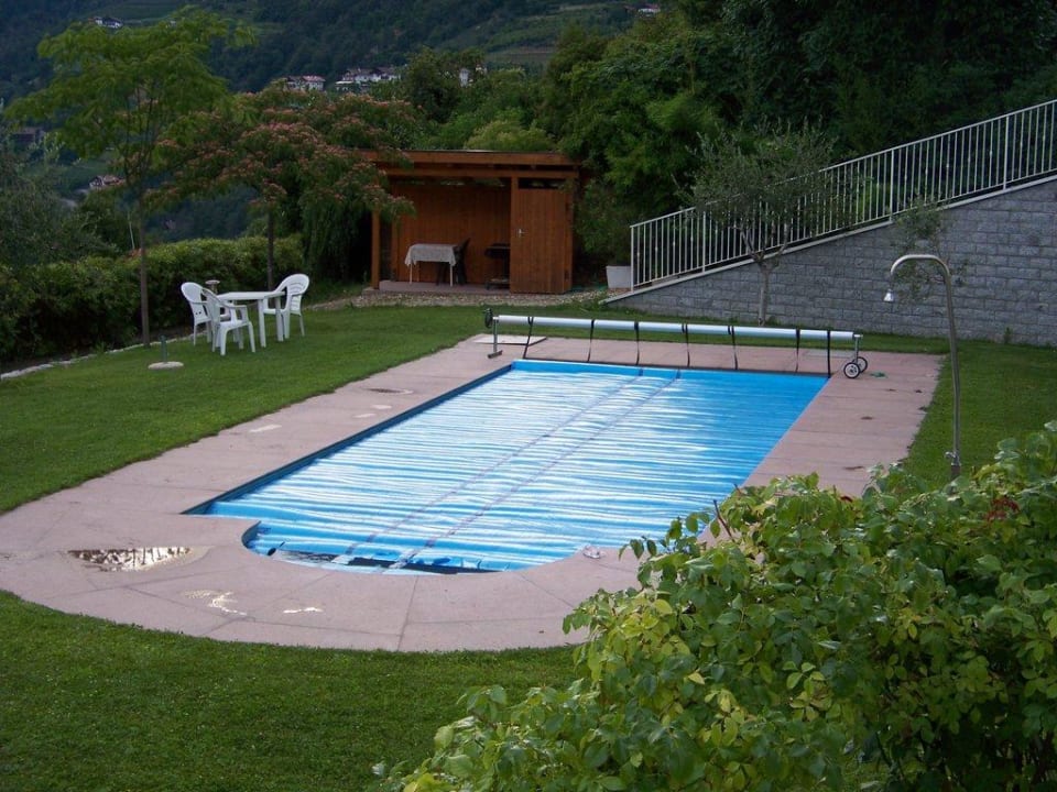 Garten mit Pool Panoramahotel Am Sonnenhang