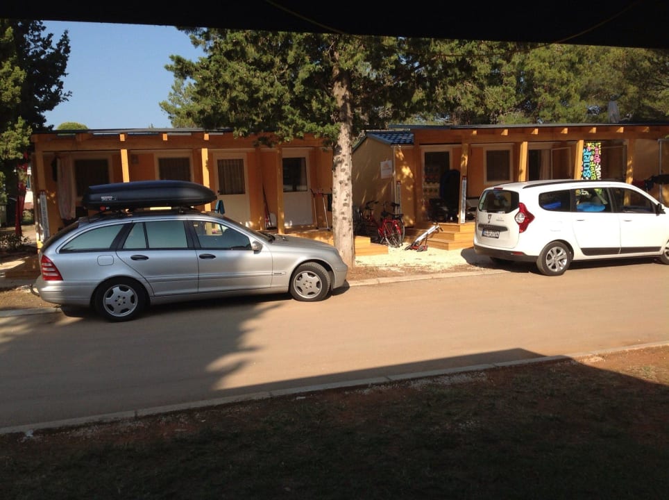 Mobiheim aussen  Maistra Camping Valkanela