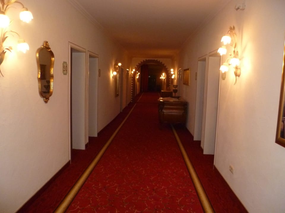 Flur zu den Zimmern! Gasthof Großer Wirt