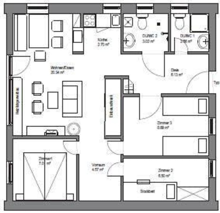 6 Personen Haus behindertengerecht Chiemgau Resort Siegsdorf