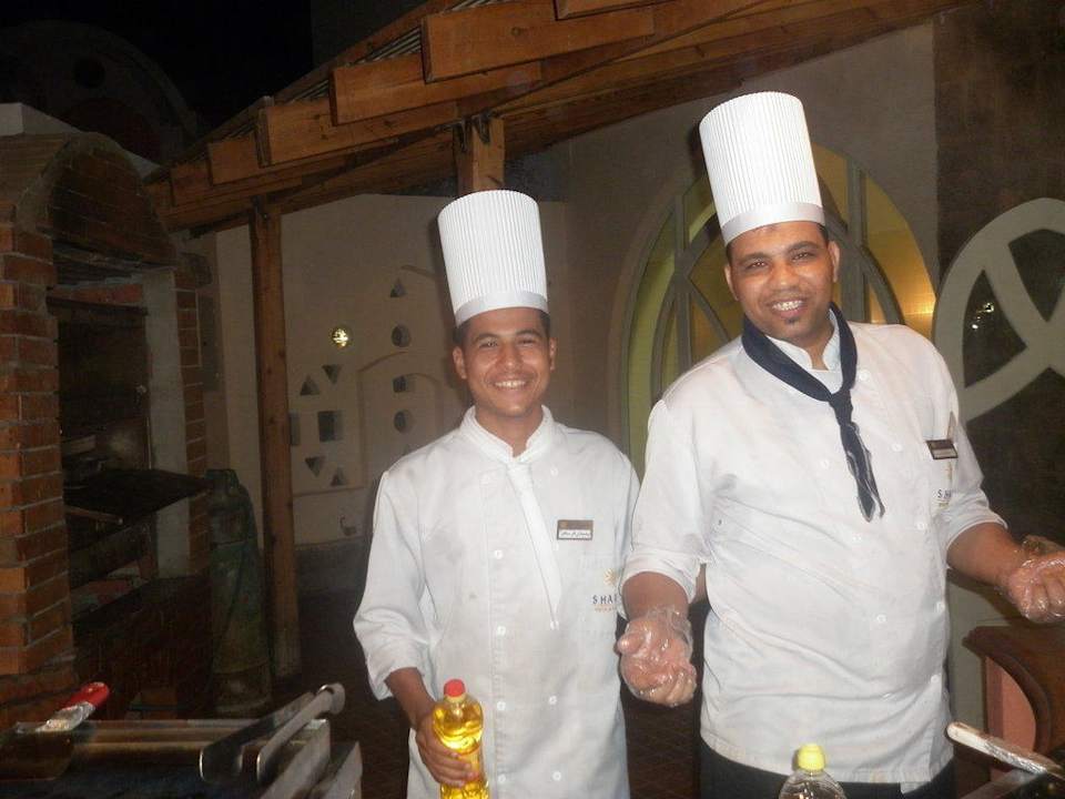 Frische Pizza und Gegrilltes Shams Alam Beach Resort