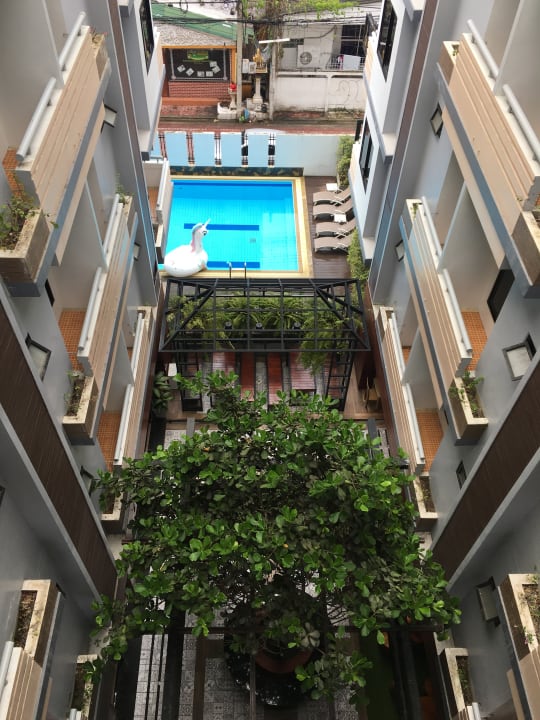 Gartenanlage New Siam Palace Ville