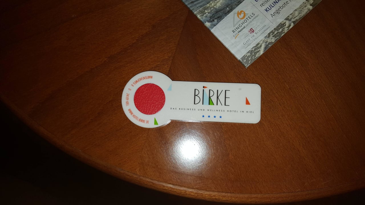 Schlecht bedienbarer Key Ringhotel Birke - Kiel