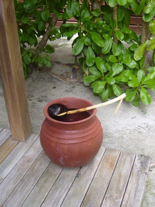 Fußbad Meeru Maldives Resort Island