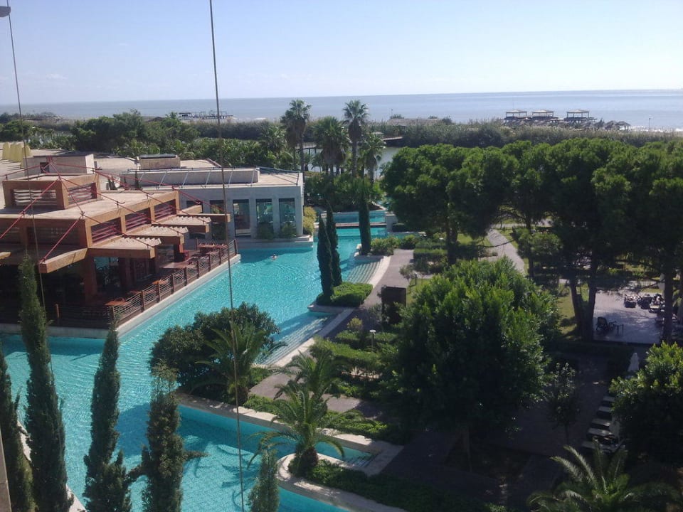 Blick vom Zimmer Gloria Serenity Resort