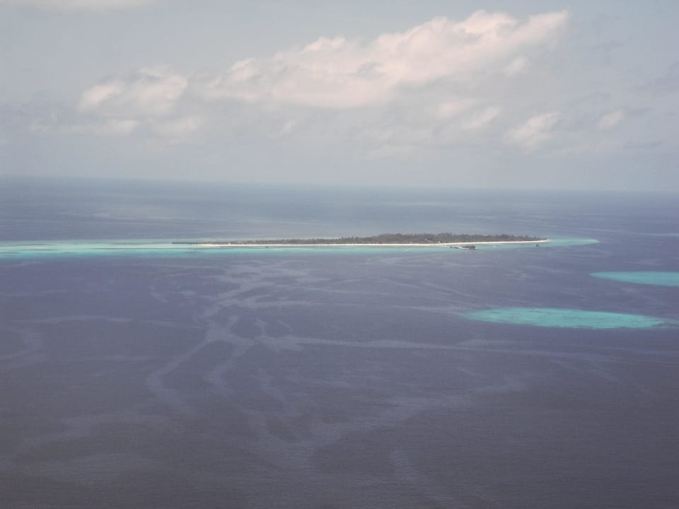 Kuredu Island vom Wasserflugzeug aus Kuredu Island Resort & Spa