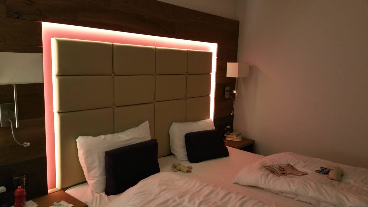 Großes Bett  Hotel Wagrainerhof