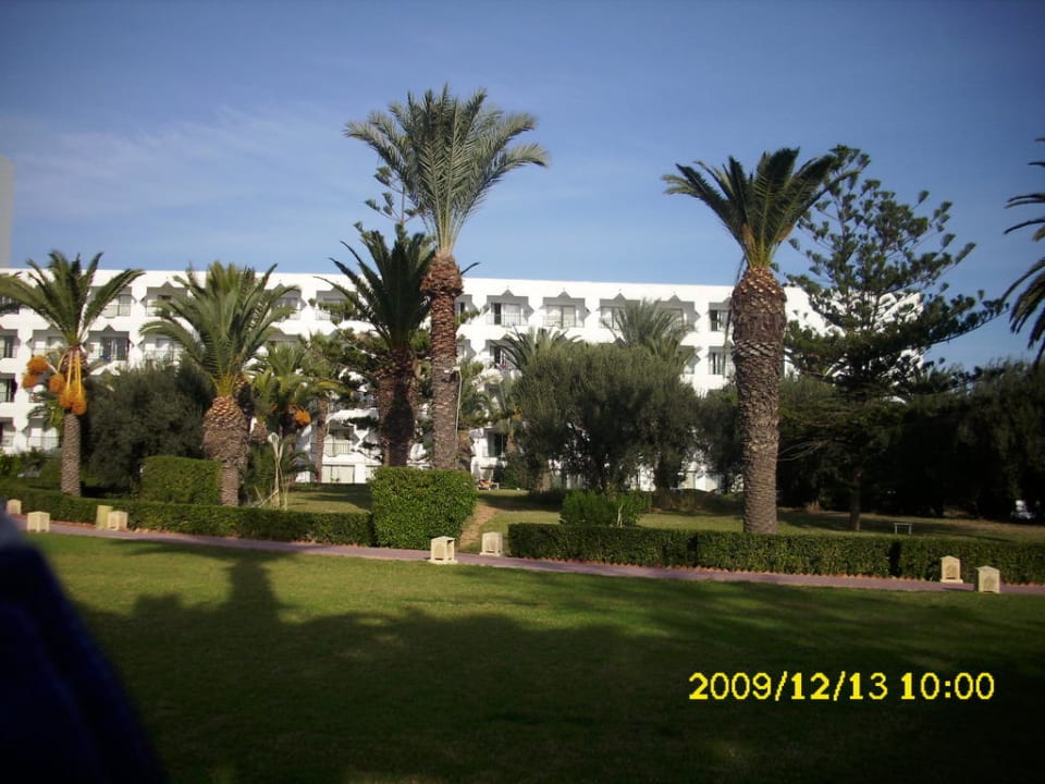 Ein Teil des Gartens Hotel JAZ Tour Khalef