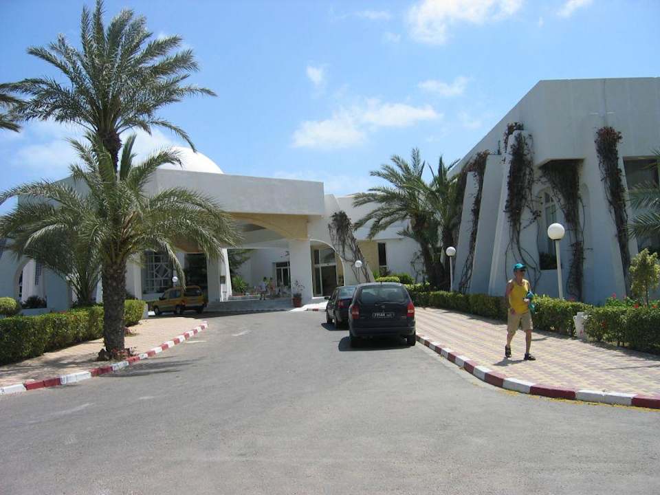 Hoteleingang Hotel El Mouradi Djerba Menzel