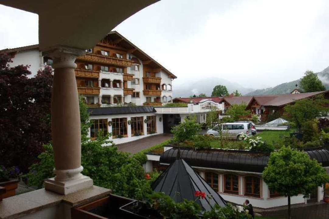 Blick vom Balkon Suite Royal Wohlfühlresort Peternhof