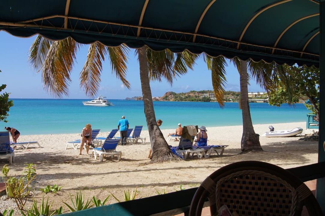 Ausblick beim Frühstück The Island Beachcomber Hotel