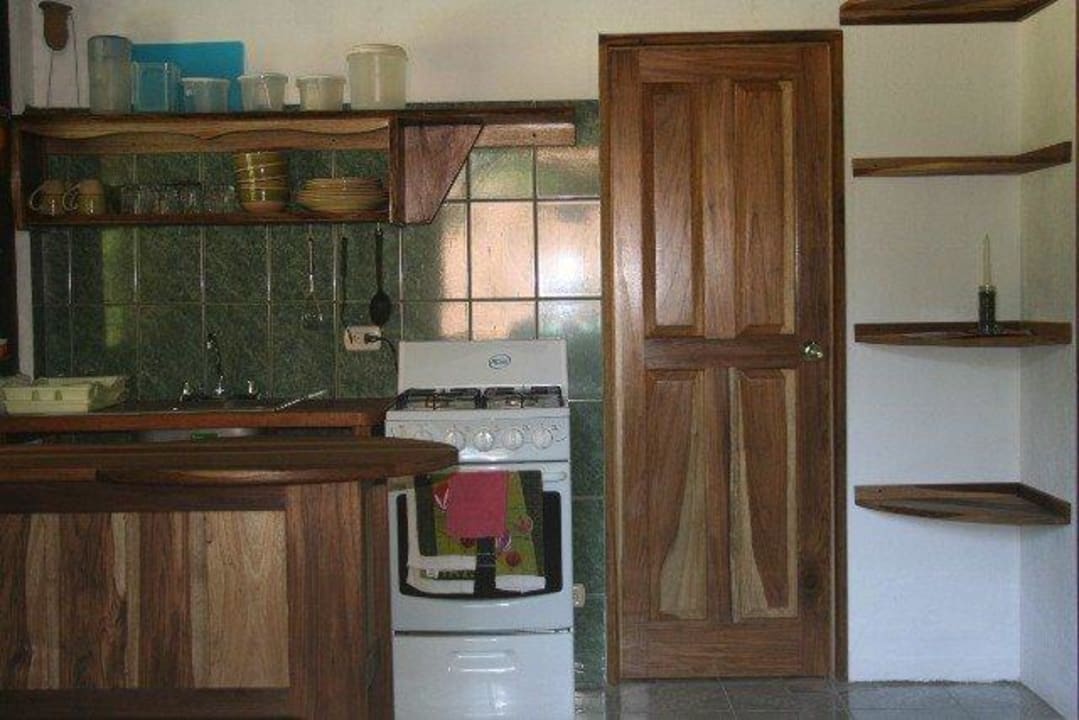 Küche Cabina C Cabinas Wolfsong Cahuita