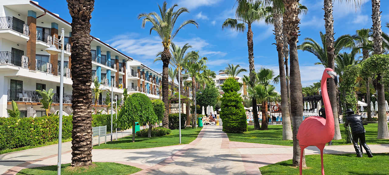 Gartenanlage Belek Beach Resort Hotel