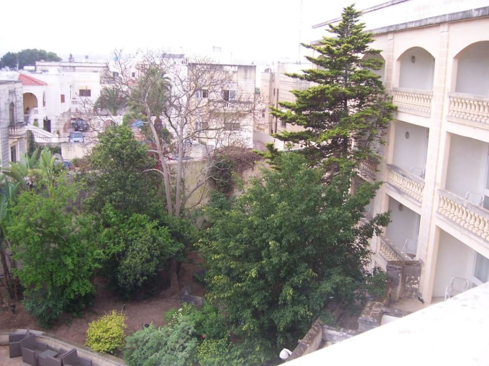 Ausblick vom Balkon Corinthia Palace Hotel & Spa