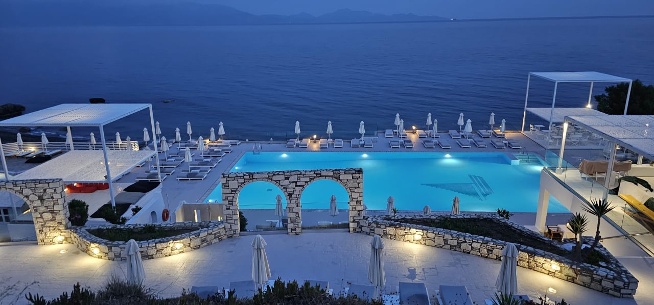 Ausblick Dimitra Beach Hotel & Suites