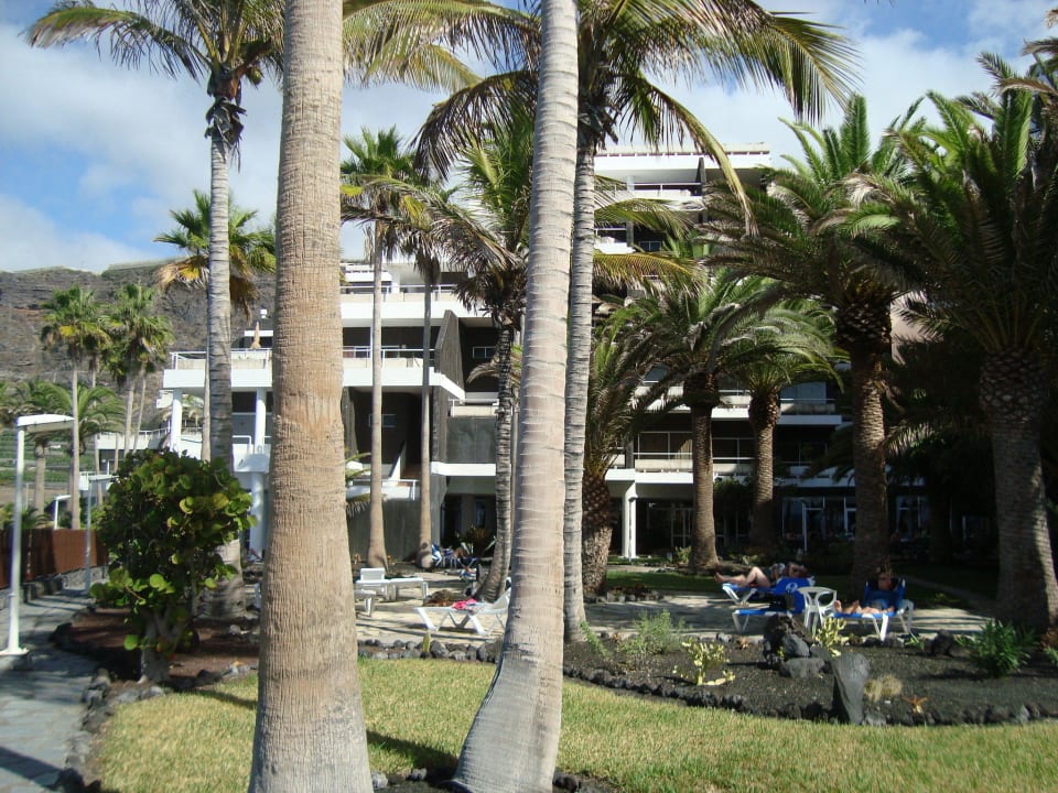 Blick vom Meer her Melia La Palma Hotel