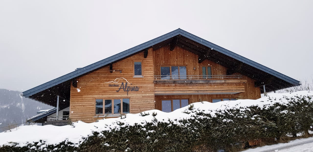 Außenansicht Gästehaus Alpina