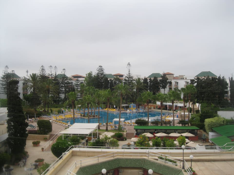 Vom Zimmer aus Agadir Beach Club Hotel