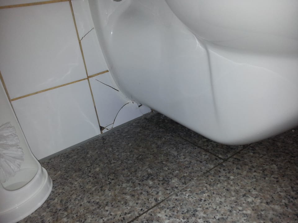 Toilettenfliesen Hotel Goldener Hirsch