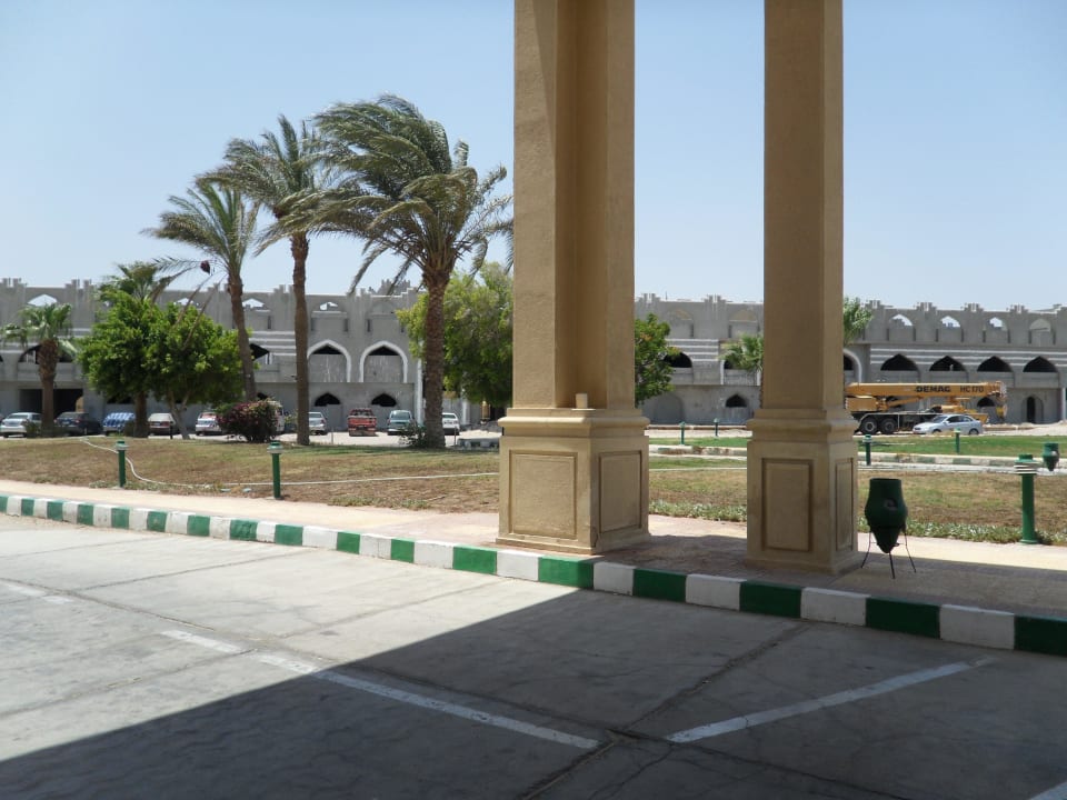 Blick aus der Lobby Shams Safaga Resort