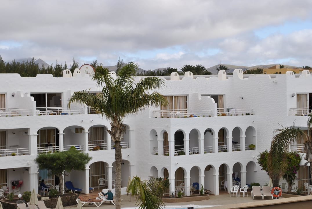 Unser Appartement von außen Sotavento Beach Club