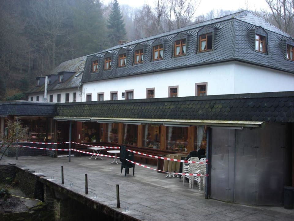 Rückseite Land-gut-Hotel Heidsmühle