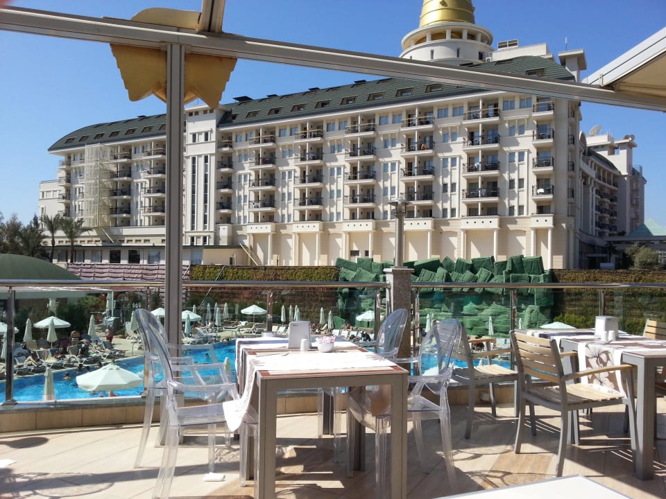 Blick auf´s Diva Hotel Delphin Imperial