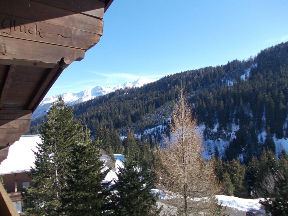 Ausblick vom Balkon Berghotel Ronach