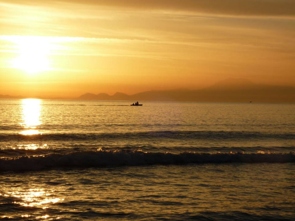 Sonnenuntergang Sunis Kumköy Beach Resort Hotel & Spa