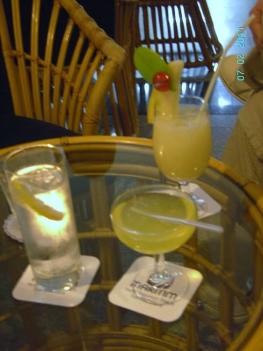Leckere Cocktails allsun App.-Hotel Esquinzo Beach