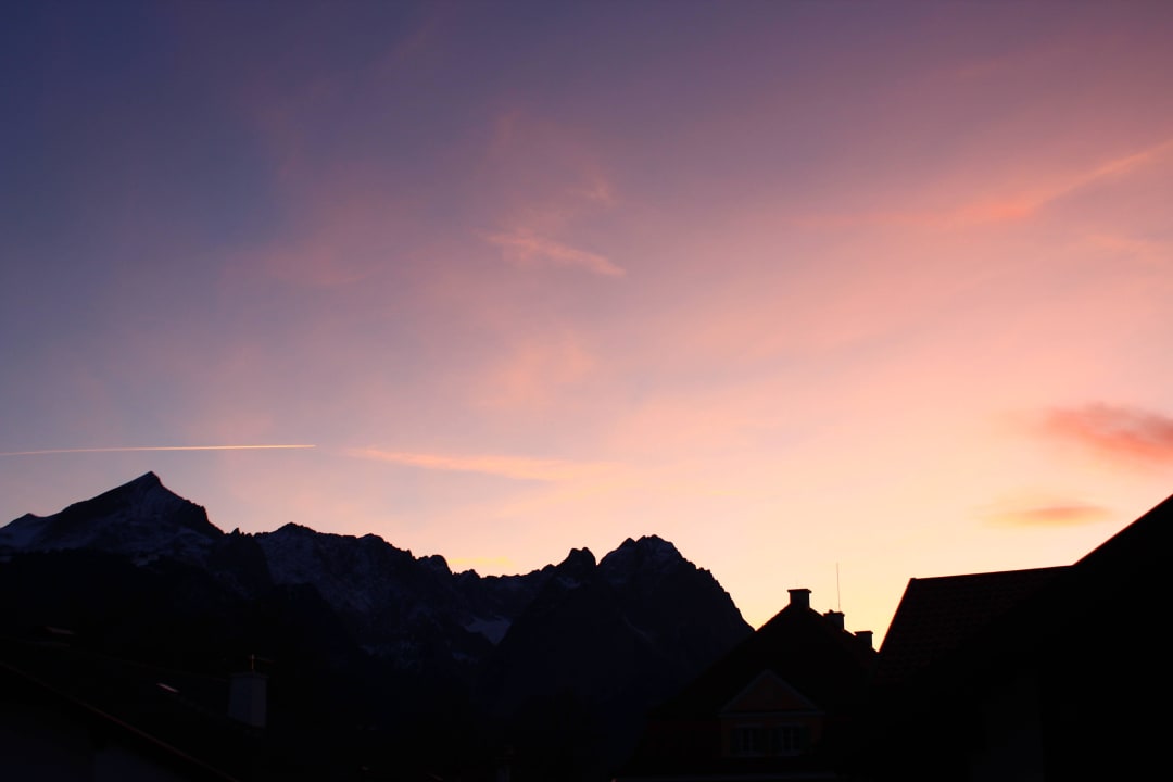 Ausblick aus dem Zimmer Hotel Garmischer Hof