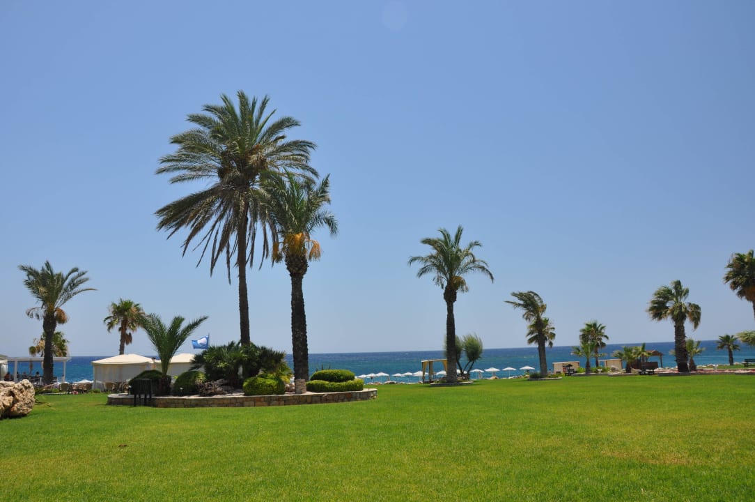 Ausblick von der Poolliege ri Strand/Meer Rodos Palladium Leisure & Wellness