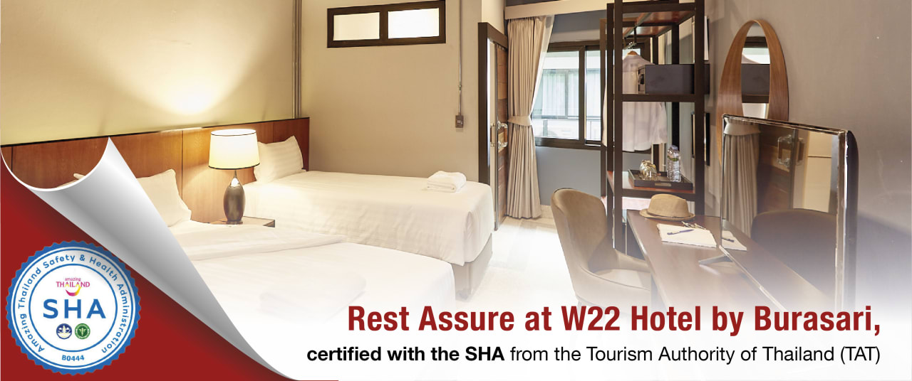 Zimmer W22 Hotel by Burasari