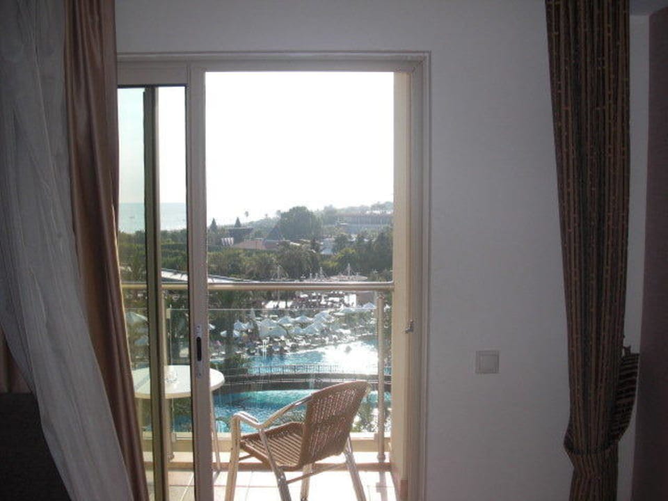 An der Balkontür Sunis Kumköy Beach Resort Hotel & Spa