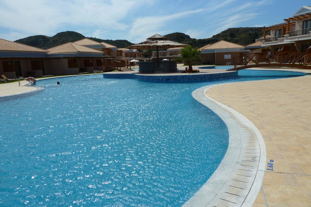 Blick vom der Zimmerterrasse La Marquise Luxury Resort Complex
