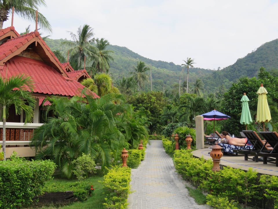 Pool-Bungalow Long Bay Resort Koh Phangan