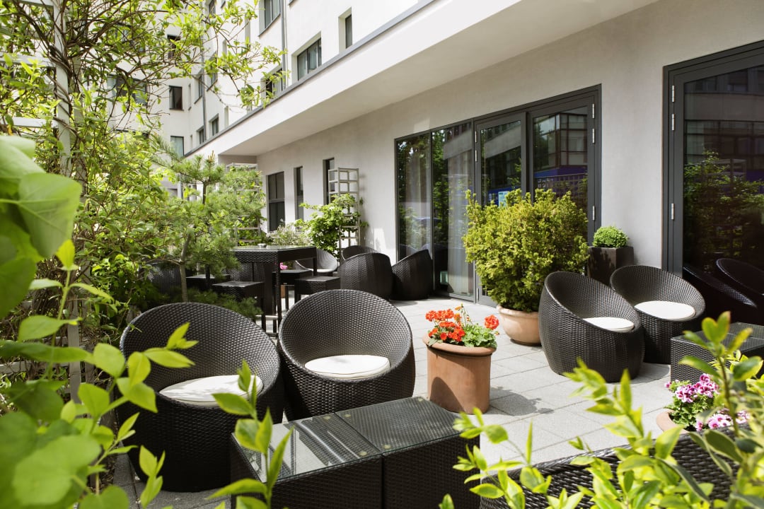 Sommerterrasse Novotel Suites Berlin City Potsdamer Platz