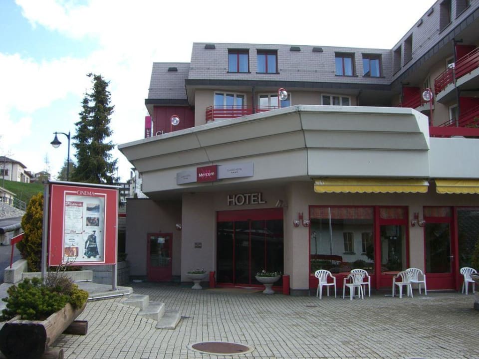 Eingang Hotel Classic Leysin Mercure Classic Hotel Leysin
