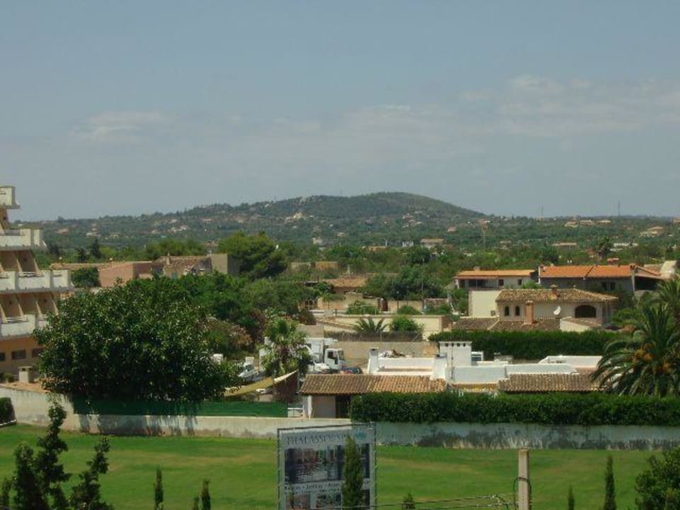 Ausblick vom Flur Block B Protur Palmeras Playa Aparthotel