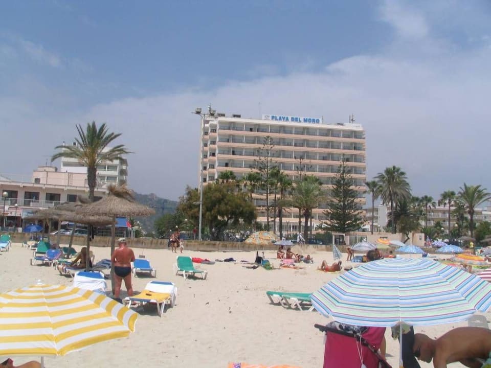 Strand am Hotel CM Playa del Moro