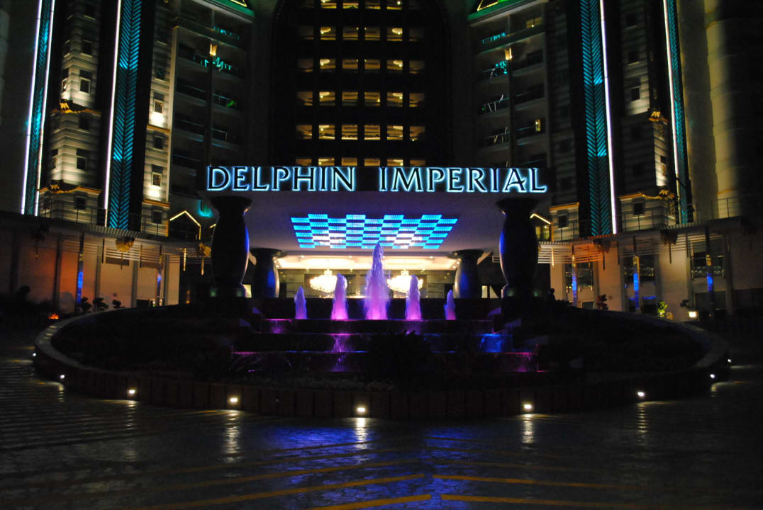 Eingang Hotel Delphin Imperial
