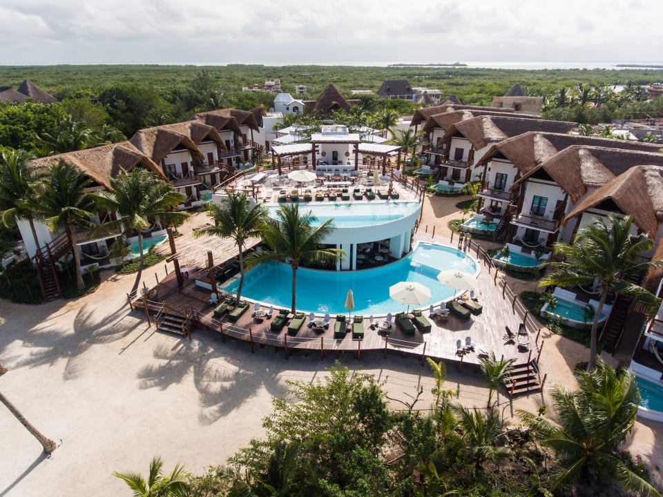 Außenansicht Villas HM Palapas del Mar