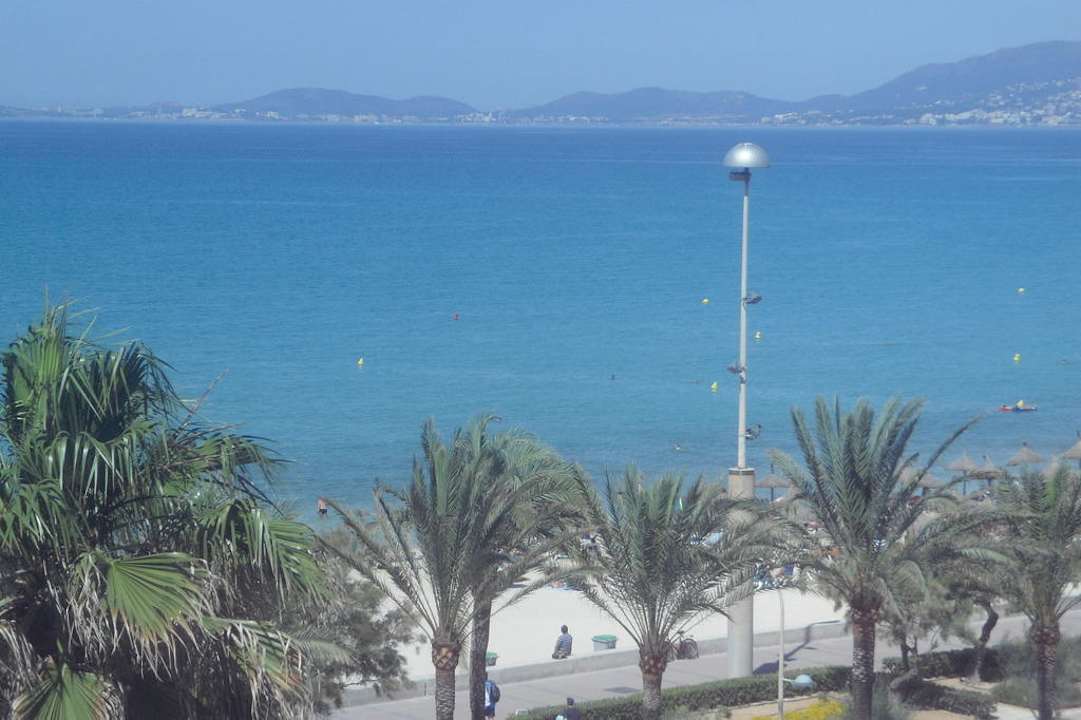 Super Ausblick auf das Meer vom Zimmer 520 Iberostar Waves Bahia de Palma