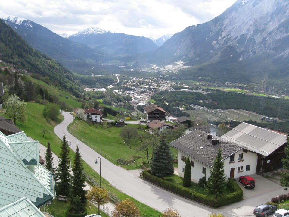 Inntal Sicht vom Aussichtsturm Das Schlössl