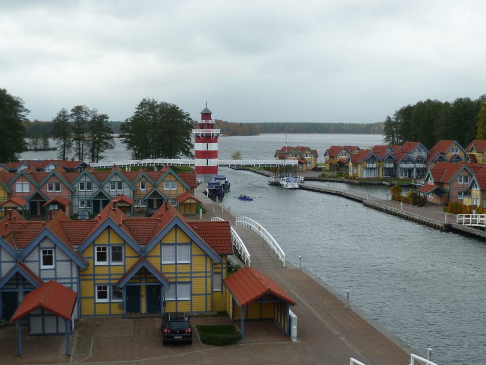 Vom Balkon Precise Resort Hafendorf Rheinsberg