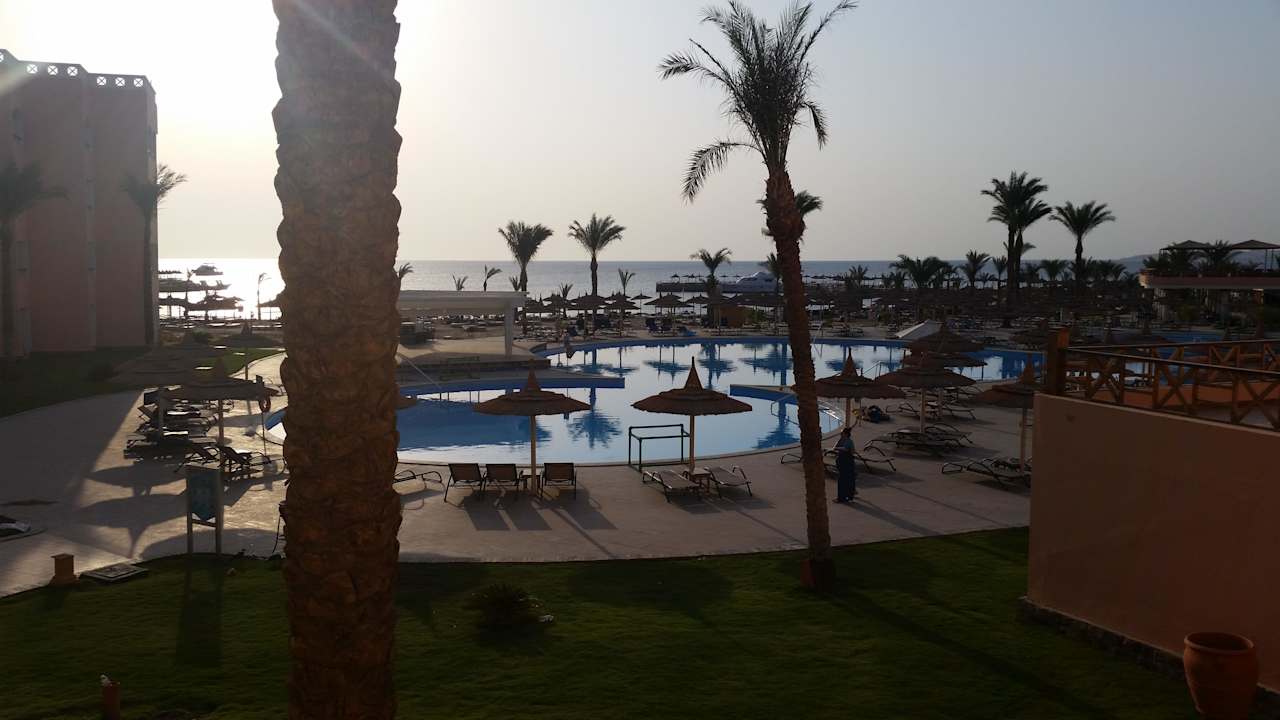 Blick aus dem Zimmer Beach Albatros Resort