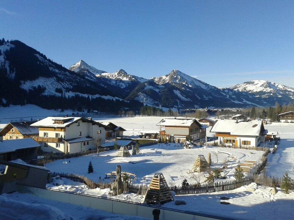 Vom Zimmer aus  Wellnesshotel Engel