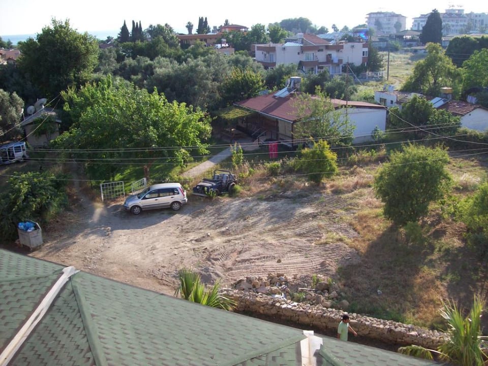 Blick vom Balkon Hotel Kervan