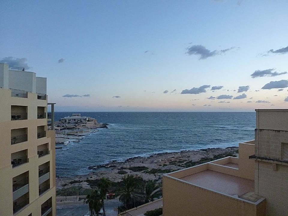 Blick vom Balkon Hilton Malta